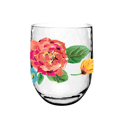 Ensemble de 6 pièces de 15 oz Anailah Ensemble de verres à whisky en plastique