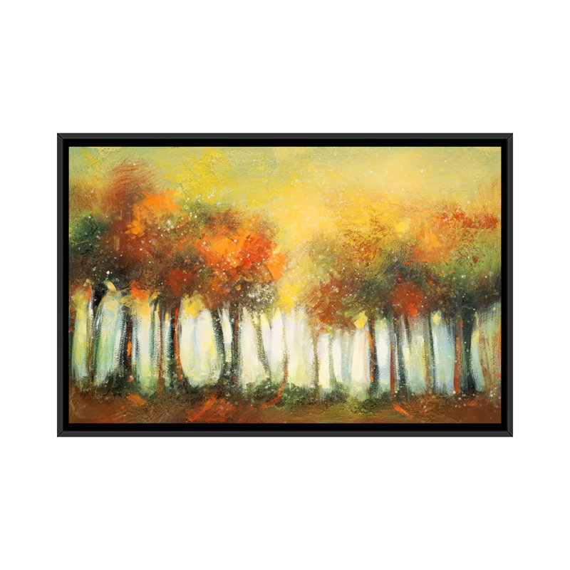 " Hinterland VI " by DAG, Inc., 18" H x 26" W x 1.5" D, Black Framed Canvas, No Mat