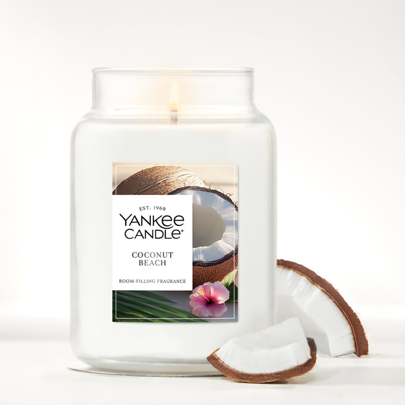  Coconut Beach Large Scented Candle