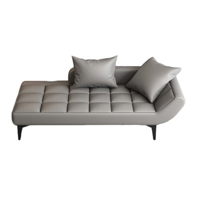 Chaise longue en similicuir durable