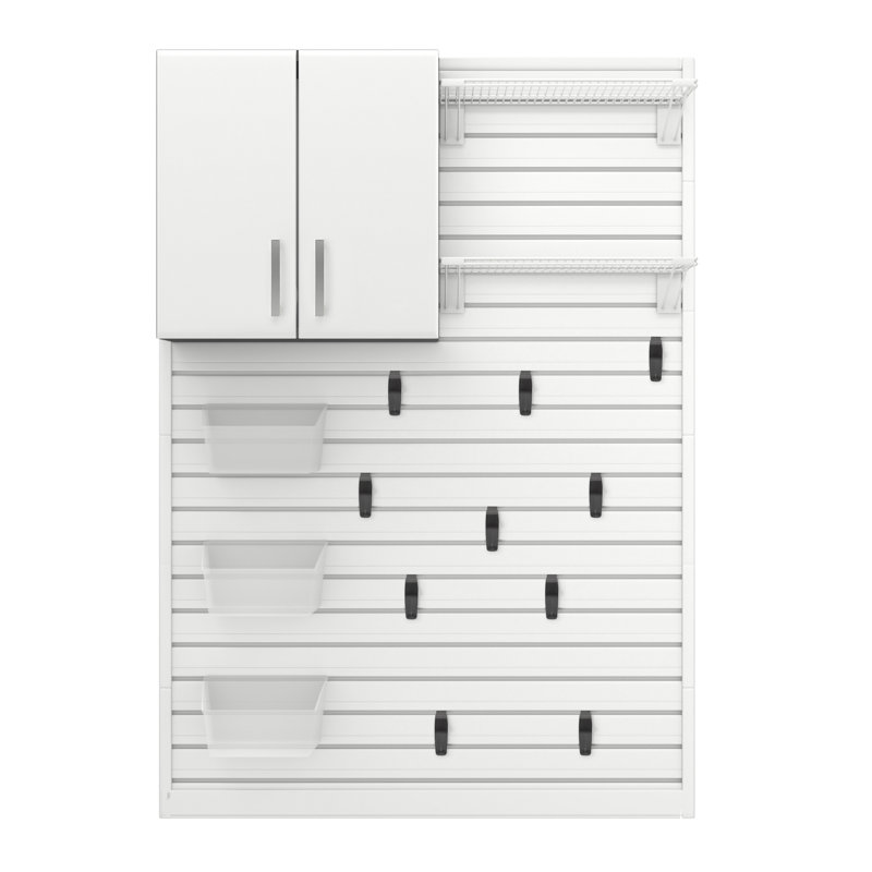 Organisateur de salle de lavage 17 pièces, Blanc