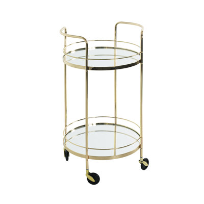 Brolin Metal Bar Cart