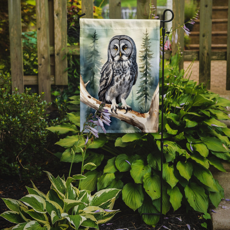 Drapeau de jardin, Chouette lapone