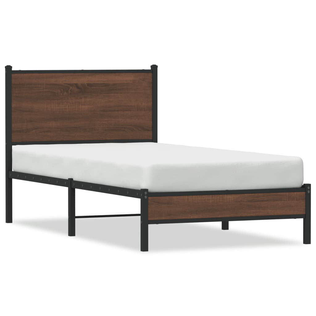 Borough Wharf Metal Bed Frame Without Mattress