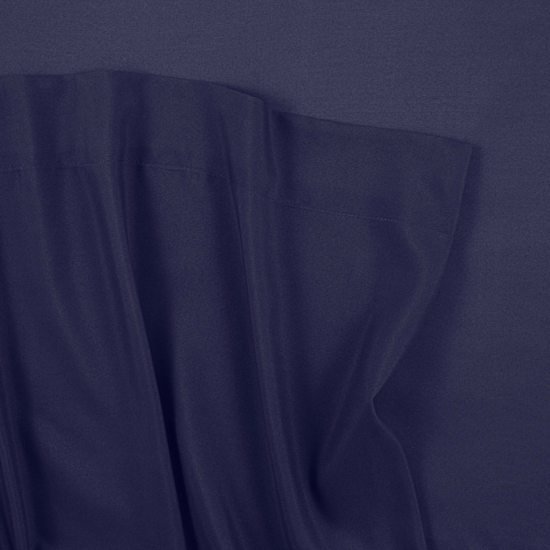 Martex Microfiber Bed Sheet Set, Brushed Microfiber, Super Soft,  Wrinkle Resistant, Twin, Navy, 3