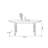 Black Oval Solid Wood Dining Table-766545753