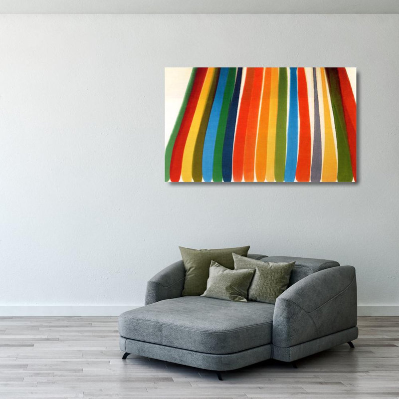 While, 1960, 24" H x 40" W