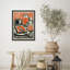 Retro Breakfast Still Life Framed Wall Art Prints - Coffee Toast Kitchen Dining Room-125211721-125211723