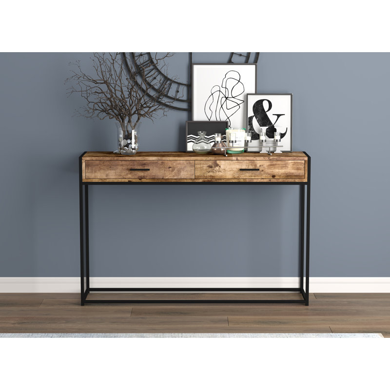 Ikeda 48'' Console Table, Brown