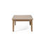 Table basse d'extérieur en bois d'acacia
