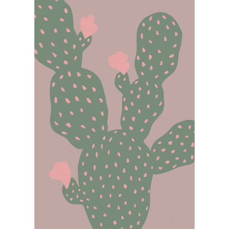 Cactus, Green, 91.44cm H x 60.96cm W