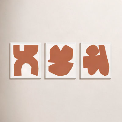 Terra Cotta "Terra Cotta" 3-Piece Print Set