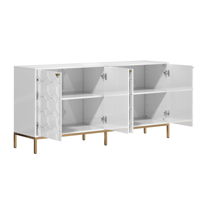 Buffet Araneli, Blanc