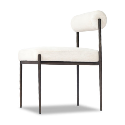 Jazelle Metal Dining Chair-Laughlin Ochre
