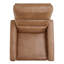 Fauteuil inclinable électrique pivotant en cuir Mila-114111991