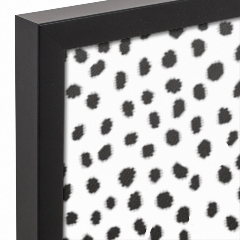 Art encadré ABC, H 31,75 po x l 21,75 po x P 1,75 po