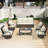 Shaylor Patio Swivel Dining Chairs Set With Cushions-108682748