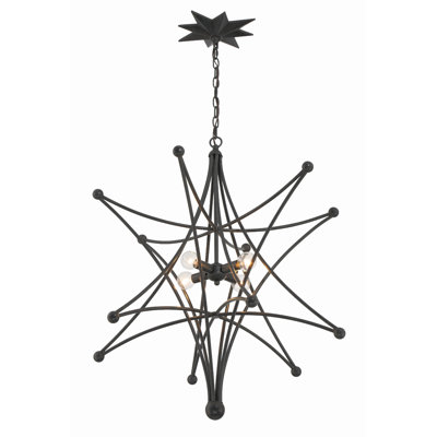 Lustre linéaire moderne à 4 lumières Xarles