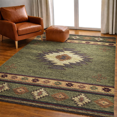 Tapis aztèque ADS179 de qualité supérieure lavable à la machine Dream Shag