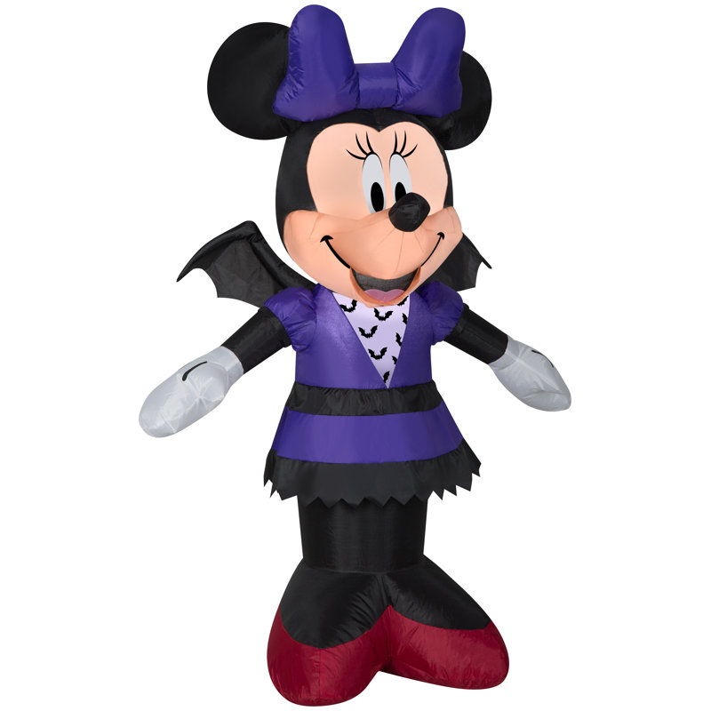 Disney Minnie in Bat Costume Inflatable