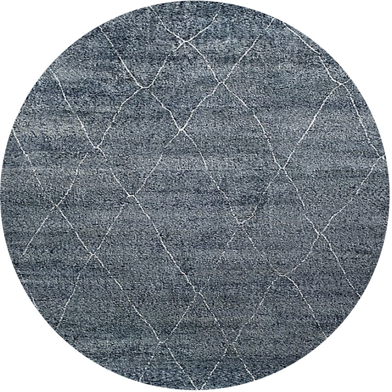Tapis bleu Bouck, Rond 3 pi