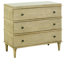 3 Drawer 18" W Solid Wood Dresser