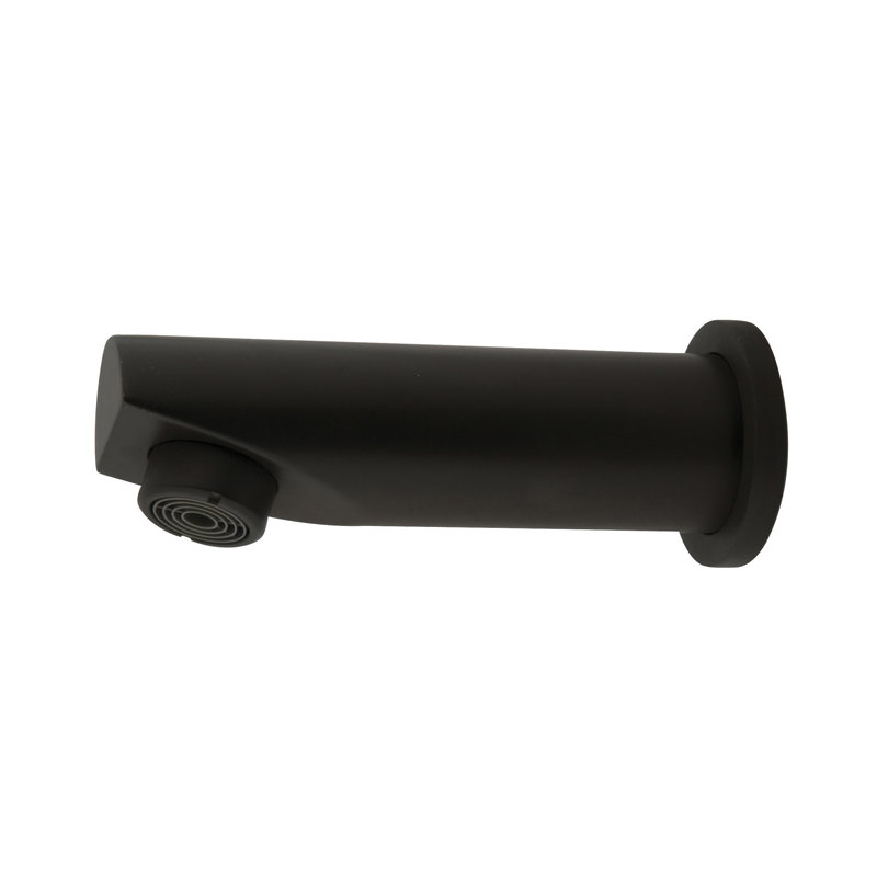 South Beach Wall Mounted Tub Spout, Satin Nickel