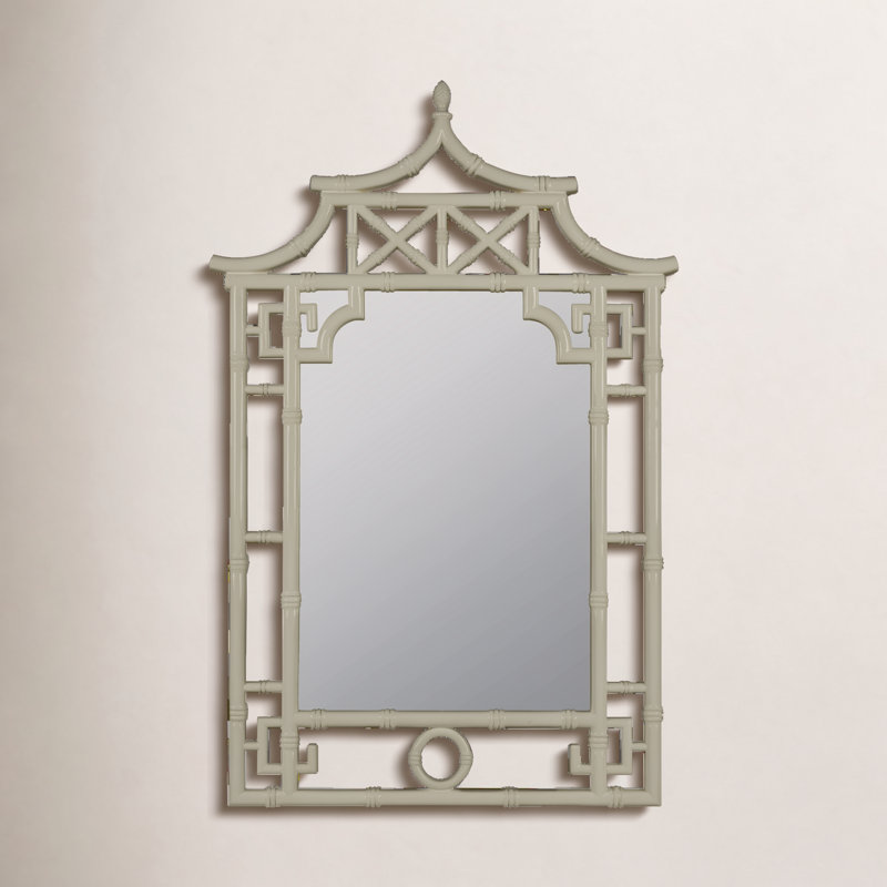 Colombe Shing Wall Mirror, Natural Linen