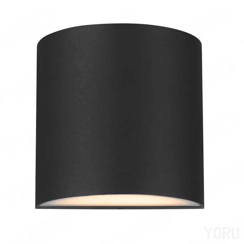 Sand Black Led Wall Sconce, Black