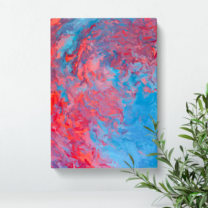 Driving Into The Elements Abstract - Wrapped Canvas Print, 50cm H x 35cm W