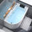 59.06"x31.50"Acrylic Thermostatic Whirlpool Massage Sector Freestanding One-Piece Seamless Adult Bathtub