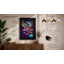 Alien Jellyfish World Fantasy 1 Piece Single Picture Frame Wall Art-1794040346-1794040347