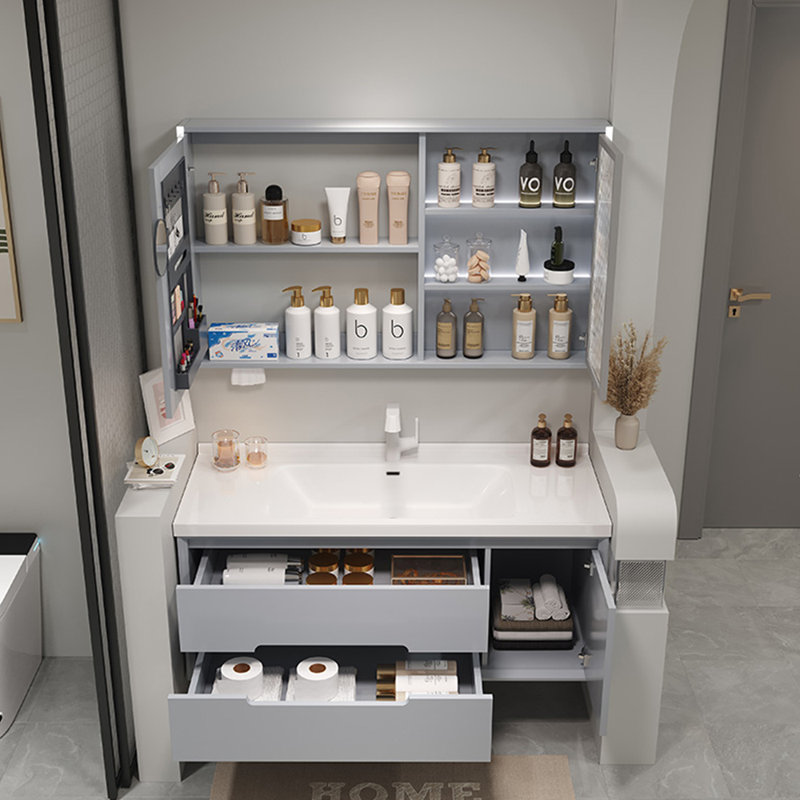 Armoire de salle de bain simple de style nordique