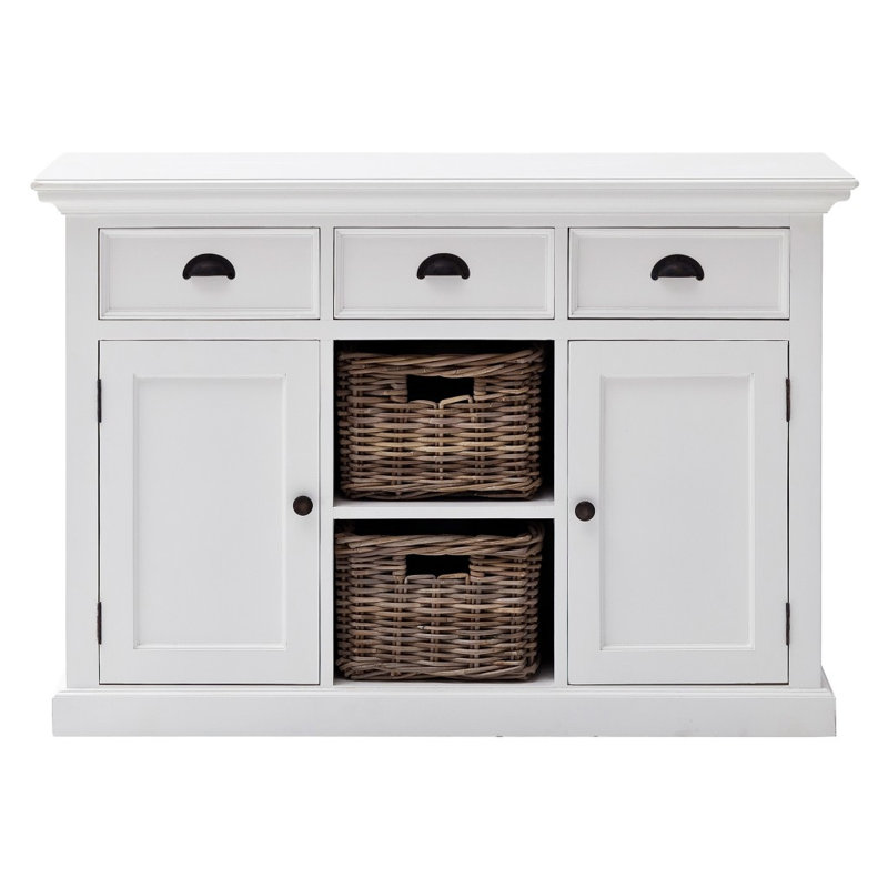 Quiogue 2 - Door Rectangle Accent Cabinet, White