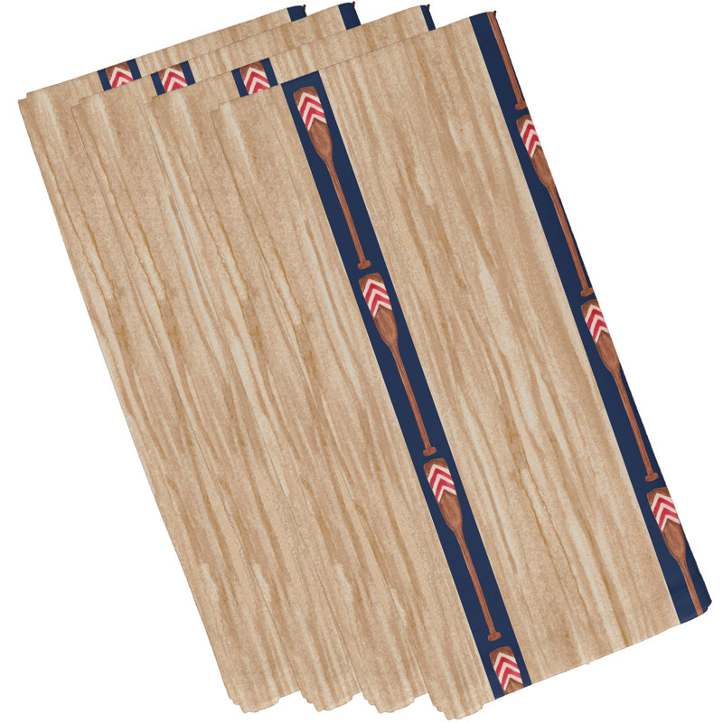 Ensemble de serviettes 4 pièces Aksel, Bleu marine