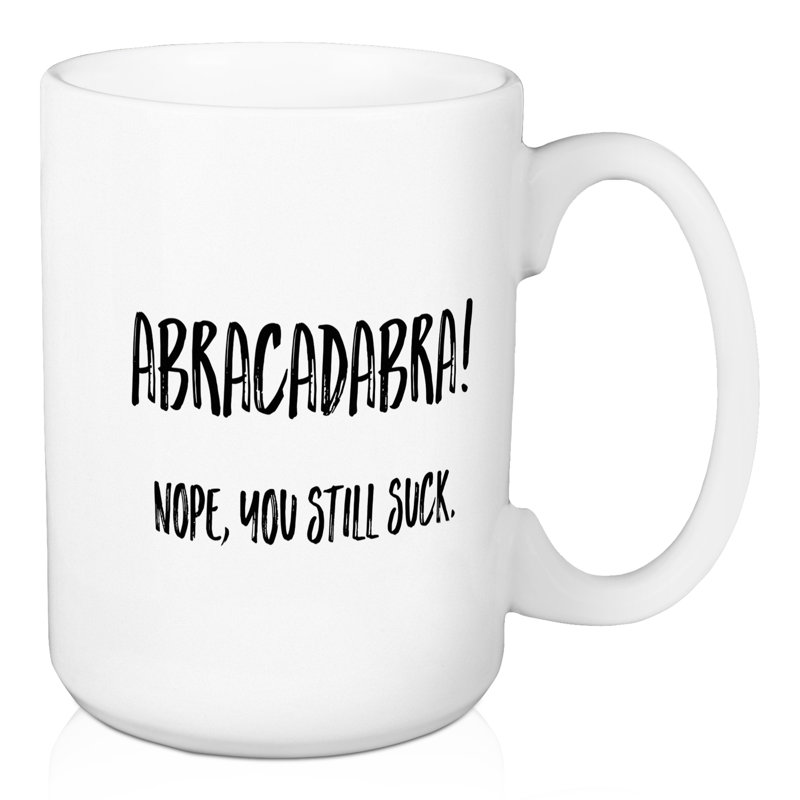 Abracadabra! grande tasse à café nope