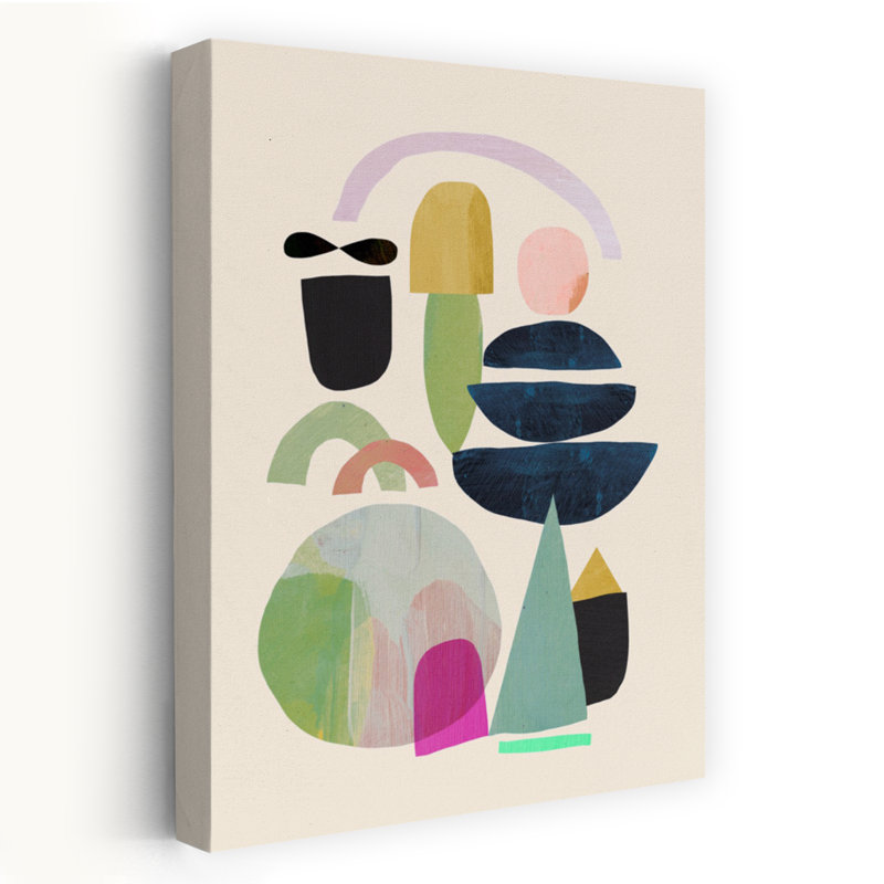 Art contemporain, art contemporain abstrait, H 36 po x l 24 po