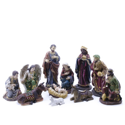  11 Piece Nativity Figurine Set