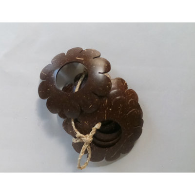 Coconut Shell Napkin Ring
