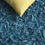 Tapis bleu clair en cuir noué à la main Godsey-803657312