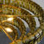 6 - Light Glass Chandelier