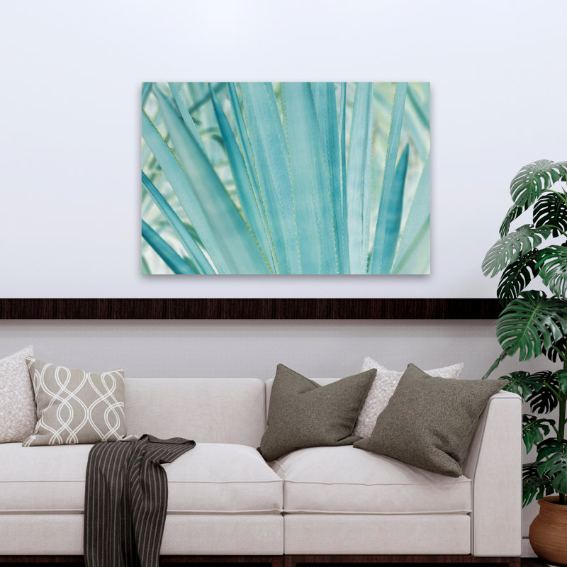 Paysage, nature, plantes, fleurs, abstrait, art mural uniforme, H 32 po x l 48 po