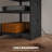 Space-saving Tv Stands & Entertainment Centers, Steel Wood Modern Design For Home