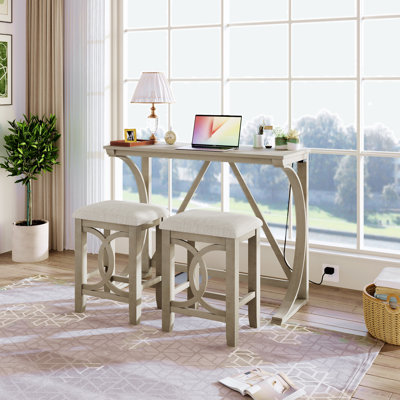 Benedic Double Pedestal Dining Set