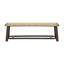 Banc en bois massif Farmhouse Modern - 59 po-1694359952