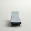 Chaise longue inclinable avec coussin Genieve-570326207