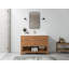 Meuble-lavabo simple en teck Parker l 48 po x P 22 po x H 36 po-81357717