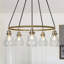 Lustre encastré 5 lumières Glam