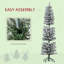Arbre de Noël artificiel avec base en métal