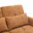 82" 2-In-1 Convertible Sofa Bed With Reversible Recliner, 3-Seater Sleeper Sofa For Living Room-1485967424